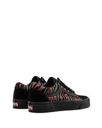 schwarze niedrige Sneakers von Vans