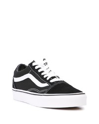 schwarze niedrige Sneakers von Vans