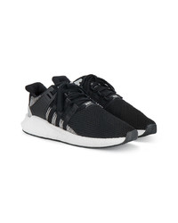 schwarze niedrige Sneakers von adidas