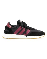 schwarze niedrige Sneakers von adidas