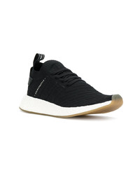 schwarze niedrige Sneakers von adidas