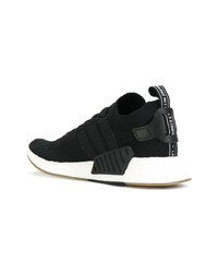 schwarze niedrige Sneakers von adidas