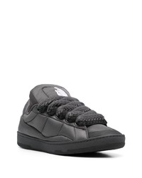 schwarze niedrige Sneakers von Lanvin