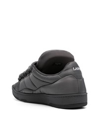 schwarze niedrige Sneakers von Lanvin