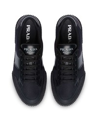 schwarze niedrige Sneakers von Prada