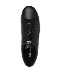 schwarze niedrige Sneakers von Calvin Klein