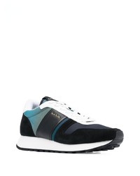 schwarze niedrige Sneakers von Paul Smith