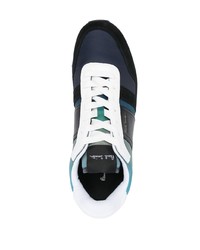 schwarze niedrige Sneakers von Paul Smith