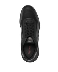 schwarze niedrige Sneakers von Geox