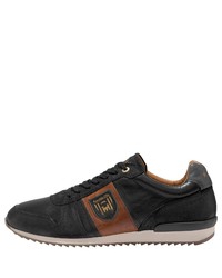 schwarze niedrige Sneakers von Pantofola D'oro