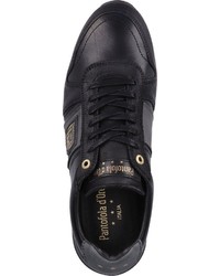 schwarze niedrige Sneakers von Pantofola D'oro