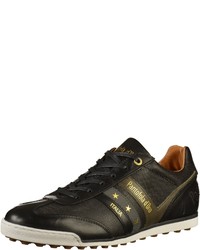 schwarze niedrige Sneakers von Pantofola D'oro