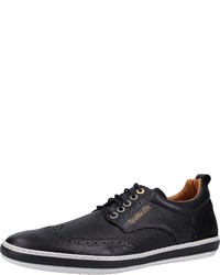 schwarze niedrige Sneakers von Pantofola D'oro