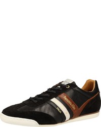 schwarze niedrige Sneakers von Pantofola D'oro