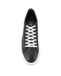 schwarze niedrige Sneakers von Philippe Model