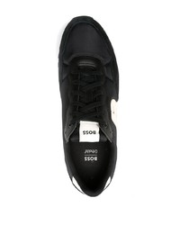 schwarze niedrige Sneakers von BOSS