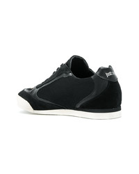 schwarze niedrige Sneakers von Just Cavalli