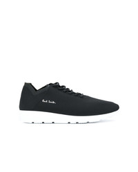 schwarze niedrige Sneakers von Paul Smith