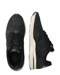 schwarze niedrige Sneakers von Pepe Jeans