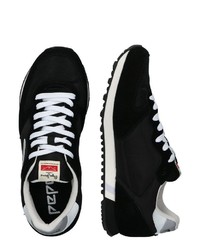 schwarze niedrige Sneakers von Pepe Jeans