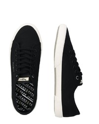 schwarze niedrige Sneakers von Pepe Jeans