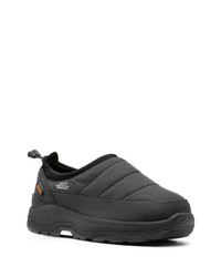 schwarze niedrige Sneakers von Suicoke