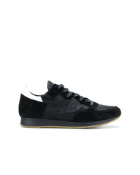 schwarze niedrige Sneakers von Philippe Model