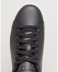 schwarze niedrige Sneakers von Converse