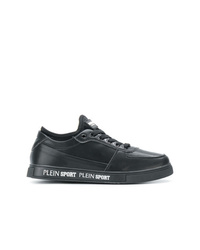 schwarze niedrige Sneakers von Plein Sport