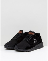 schwarze niedrige Sneakers von Le Coq Sportif