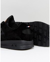 schwarze niedrige Sneakers von Le Coq Sportif