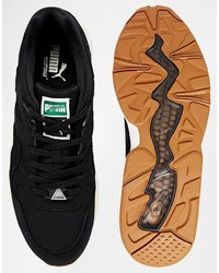 schwarze niedrige Sneakers von Puma