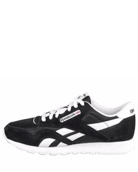 schwarze niedrige Sneakers von Reebok Classic