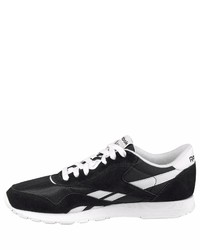 schwarze niedrige Sneakers von Reebok Classic