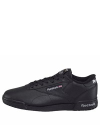 schwarze niedrige Sneakers von Reebok Classic