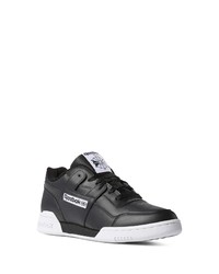 schwarze niedrige Sneakers von Reebok Classic