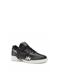 schwarze niedrige Sneakers von Reebok Classic