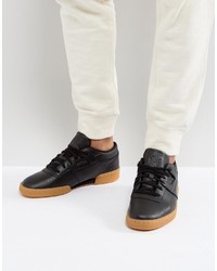 schwarze niedrige Sneakers von Reebok