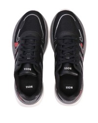 schwarze niedrige Sneakers von BOSS