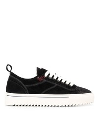 schwarze niedrige Sneakers von Represent