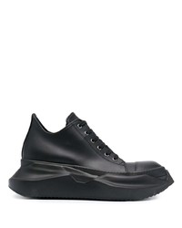 schwarze niedrige Sneakers von Rick Owens DRKSHDW