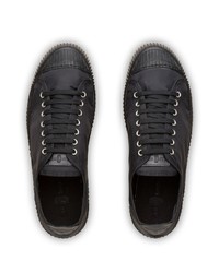 schwarze niedrige Sneakers von Car Shoe