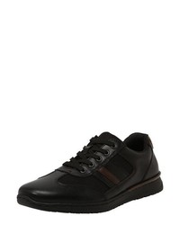 schwarze niedrige Sneakers von Rieker