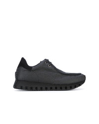 schwarze niedrige Sneakers von Rombaut