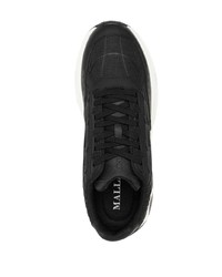 schwarze niedrige Sneakers von Mallet