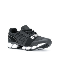 schwarze niedrige Sneakers von Plein Sport