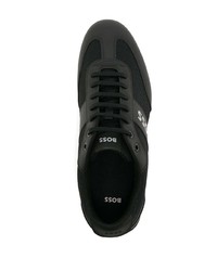 schwarze niedrige Sneakers von BOSS