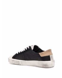 schwarze niedrige Sneakers von Diesel