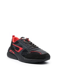 schwarze niedrige Sneakers von Diesel