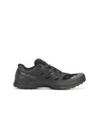 schwarze niedrige Sneakers von Salomon S/Lab